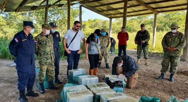 Incautan gran cantidad de cocaína en plena cuarentena