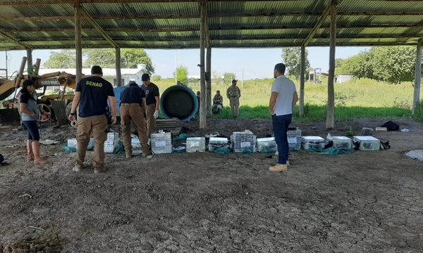 Bahía Negra: Incautaron 385 kilos de Cocaína en estancia rural