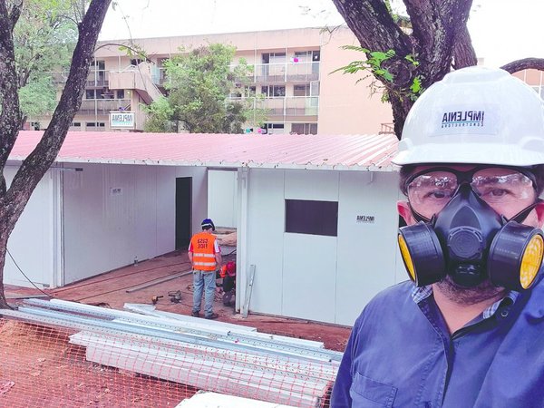 "Me gustaría que nadie ingrese a esta obra"