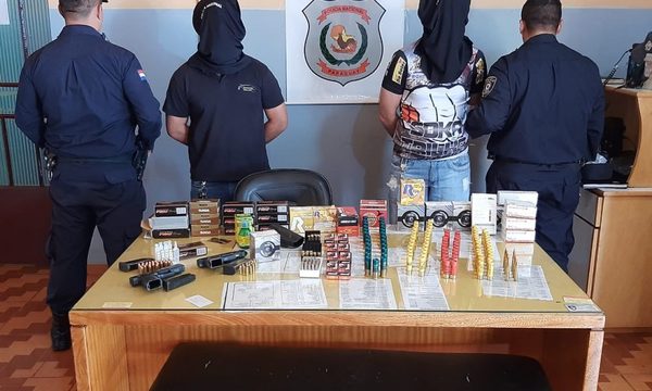 Detienen a hermanos con armas y municiones en Santa Rita