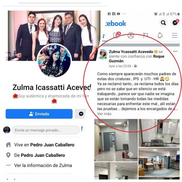 Zulma Icasati; ¿sos caradura, verdad?