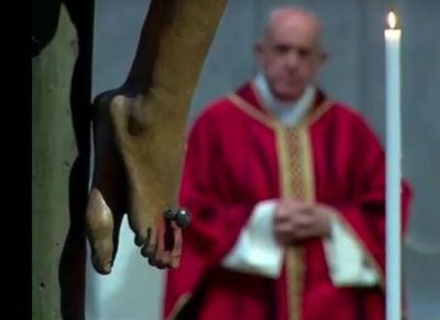 Papa Francisco presidió celebración de la Pasión