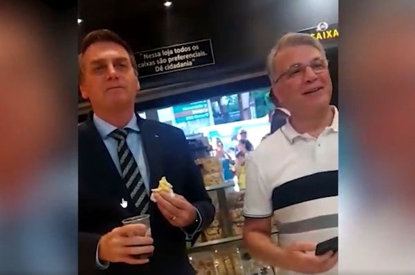 Jair Bolsonaro fue abucheado