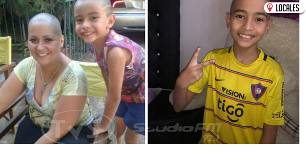 Primero como su mami y ahora como Mazzoleni: niño se rapó la cabeza