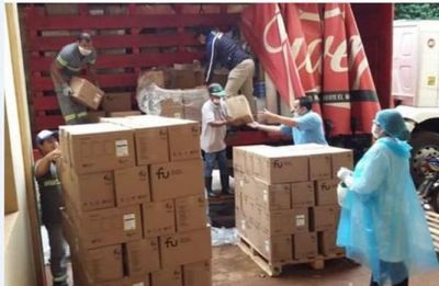 Llegan insumos y equipos de protección enviados por el MSP al Hospital Regional