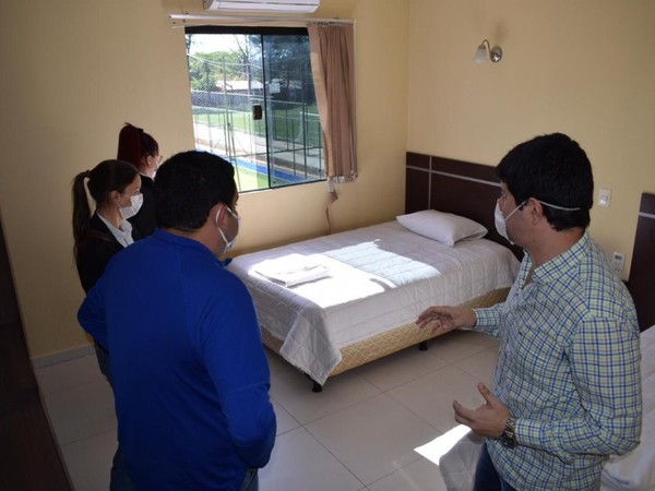 Ante el aislamiento obligatorio, comuna de Villa Elisa alberga a personal de blanco en Hotel