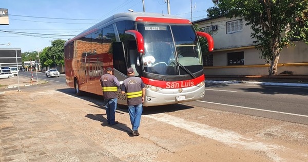 Dinatran extiende suspensión del servicio de transporte de pasajeros al interior