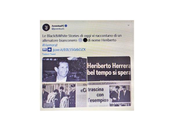 Juventus no olvida a  Heriberto Herrera
