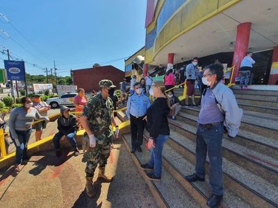 Fiscalía intervino ante una denuncia de aglomeración