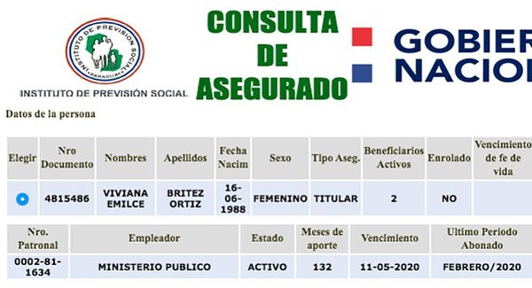 Ñangareko: Policía con sueldo deG. 7 millones aparece en la lista