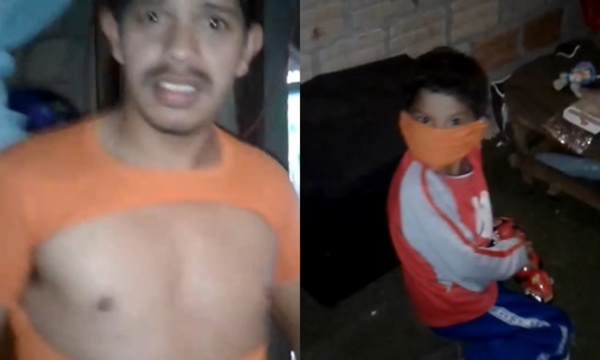 El ingenioso y simpático tapabocas de un niño, ante recomendación de Mazzoleni