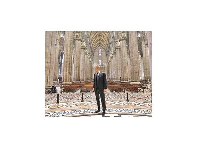 Andrea Bocelli llena de música la Catedral de Milán