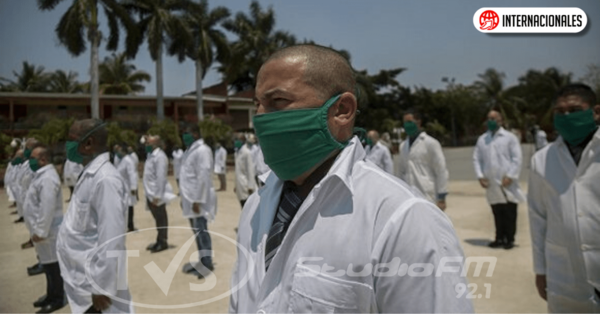 Un nuevo equipo médico cubano llega a Italia para ayudar ante pandemia