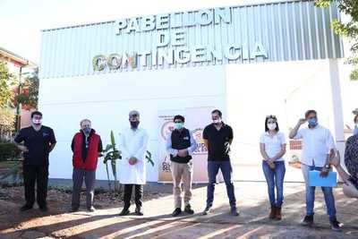 Informarán sobre inversión realizada para la construcción del pabellón de contingencia