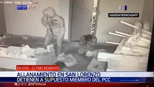 Capturan a miembro del PCC y líder de banda de asaltantes en San Lorenzo