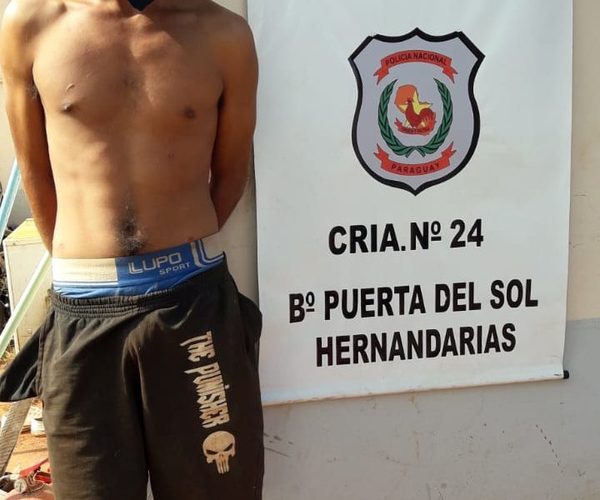 Joven quiso agredir a su madre y fue denunciado