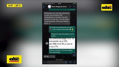 Irregularidades en compra de tapabocas - ABC Noticias - ABC Color