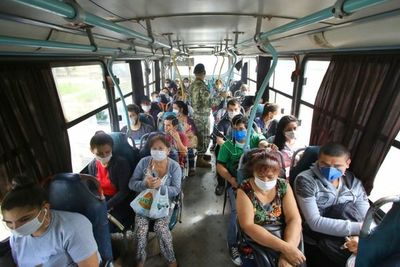 Bajan a pasajeros que no usen tapabocas en colectivos