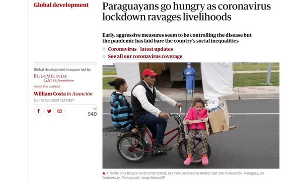 Un Paraguay sumido en el hambre, publican medios internacionales | Noticias Paraguay