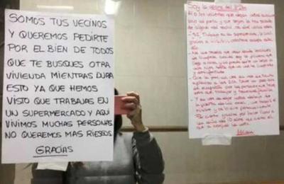 COVID-19: vecinos piden a una madre que se vaya del edificio 'por trabajar en supermercado' - SNT