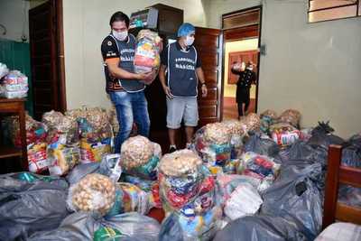 Entregan 12.000 Kg de alimentos para familias de Franco y Minga Guazú - Noticde.com