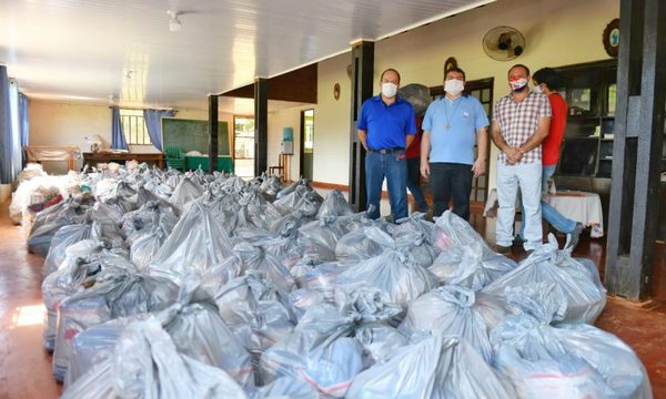Más de 12.000 Kg de alimentos para familias de Franco y Minga Guazú – Diario TNPRESS