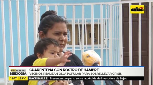 Cuarentena con rostro de hambre - ABC Noticias - ABC Color