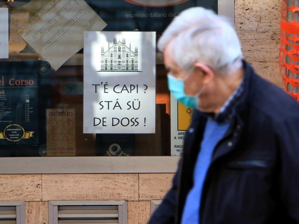 Italia supera los 20.000 muertos por pandemia