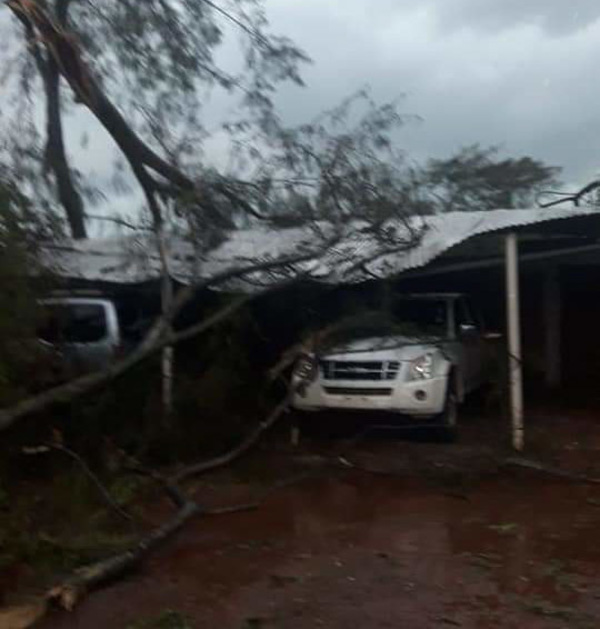 Temporal causa destrozos en  Kurusu de Hierro