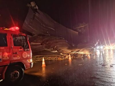Tormenta causó destrozos en Pedro Juan y todos los barrios quedaron sin electricidad - Nacionales - ABC Color
