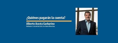 ¿Quiénes pagarán la cuenta? - Campo 9 Noticias