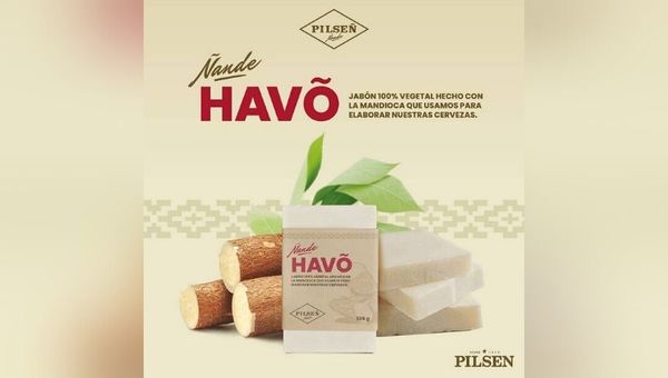 Pilsen Ñande produce y dona 30.000 jabones a base de mandioca