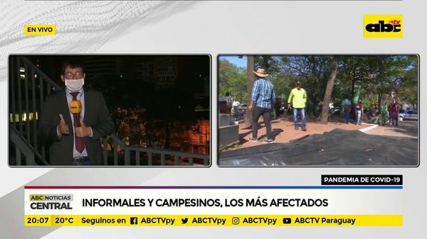 Informales y campesinos, los más afectados - ABC Noticias - ABC Color