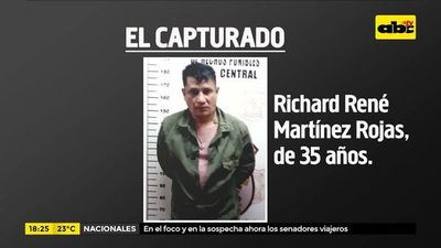 Capturan a líder de banda de asaltantes - Crimen y castigo - ABC Color