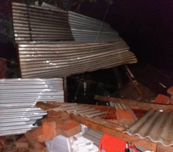 Tormenta causó destrozos en Kurusu de Hierro