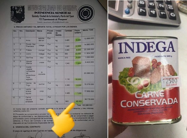 Vaka'i de 12.500 comprado a 46.000: sobrefacturación y pedido para que no controlen - ADN Paraguayo