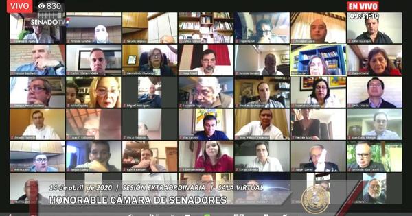 En sesión extraordinaria, Senado trata virtualmente la pérdida de investidura de Bajac