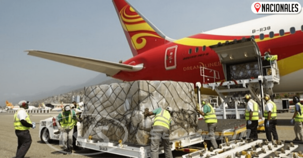 Avión con insumos médicos de China llegará el viernes: antes hará escala en EEUU