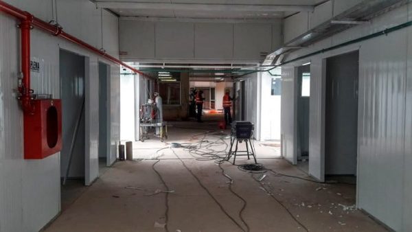 MOPC reporta avances en construcción de hospitales de contingencia en INERAM e Itauguá - .::RADIO NACIONAL::.