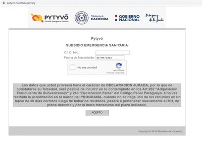 Hoy darán a conocer los primeros beneficiados de Pytyvõ
