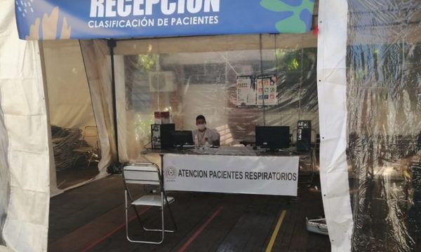Hospital de Barrio Obrero ya atendió a más de 200 pacientes respiratorios