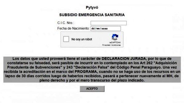 ▶ Pytyvo 2.0: Verificar Pagos y Lista de Beneficiarios