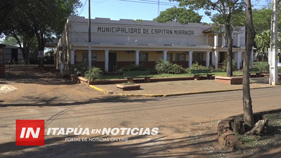 INTENDENTE DE CAPITÁN MIRANDA RECLAMA TRANSFERENCIAS AL GOBIERNO NACIONAL.