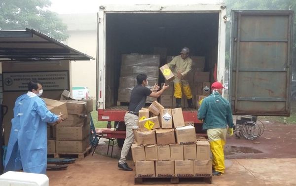 Equipos de protección individual arriban a Pedro Juan Caballero