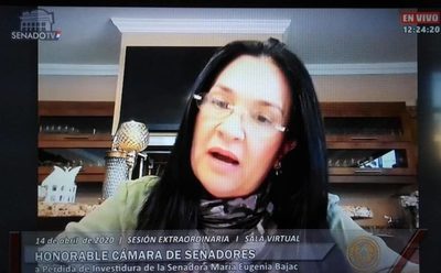 “Era inadmisible seguir sosteniendo a Bajac en la Cámara”, afirma senadora Arrúa