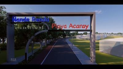 Intendente PRIETO anuncia costanera y playa ACARAY para beneficiar URBANIZACIONES PRIVADAS