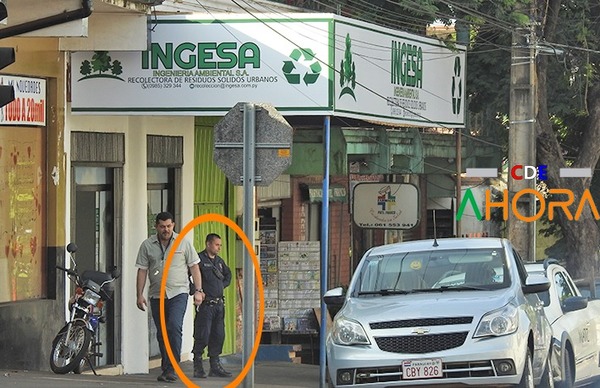 INGESA tiene guardia POLICIAL privilegiada a pedido del intendente de FRANCO