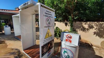 Fabrican cabinas de desinfección para lucha contra el COVID-19