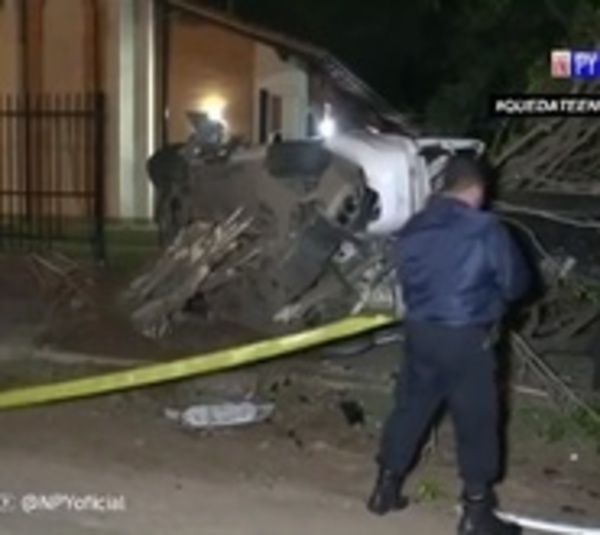 Hombre fallece en violento accidente de tránsito - Paraguay.com