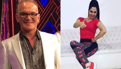 Calderini imitó a Norita Rodríguez y otros bailarines - Teleshow
